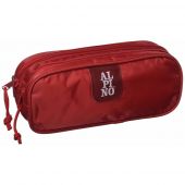 Penar rectangular dublu cu 2 fermoare, ALPINO Red