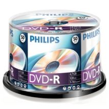 DVD-R , 4.7GB, 16X, 50 buc/bulk, PHILIPS