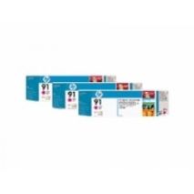 HP Cartus cerneala C9484A Cartus HP 91 x 3