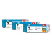 HP Cartus cerneala C9487A Cartus HP 91 x 3