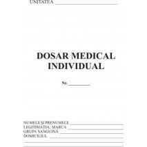 Dosar medical individual, A5, tipar fata/verso, 20 file/carnet