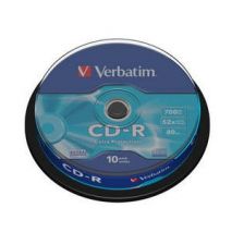 CD-R , 700MB, 52X, 10 buc/bulk, VERBATIM Extra Protection