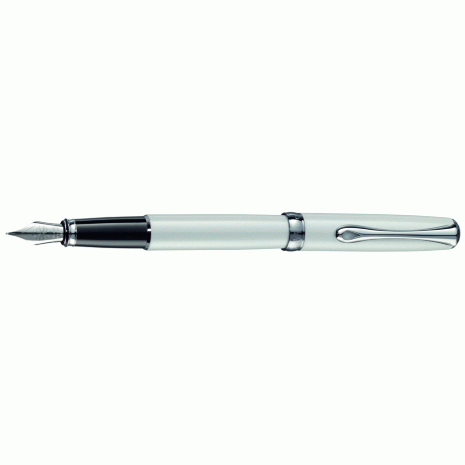 Stilou de lux cu penita din otel inoxidabil, white pearl, DIPLOMAT Excellence A