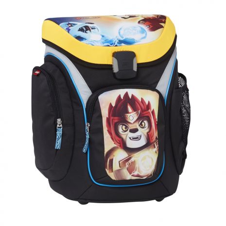 Ghiozdan scoala Explorer + sac sport, LEGO Core Line - design Chima Fire & Ice