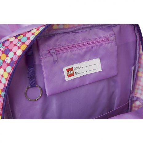 Ghiozdan scoala Maxi + sac sport LEGO Core Line - design Friends Confetti