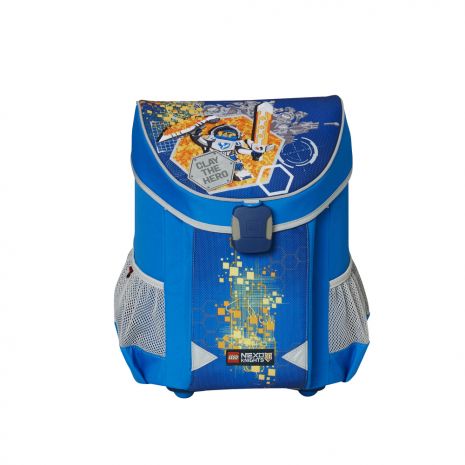 Ghiozdan scoala Easy, LEGO Core Line - design bleu Nexo Knights