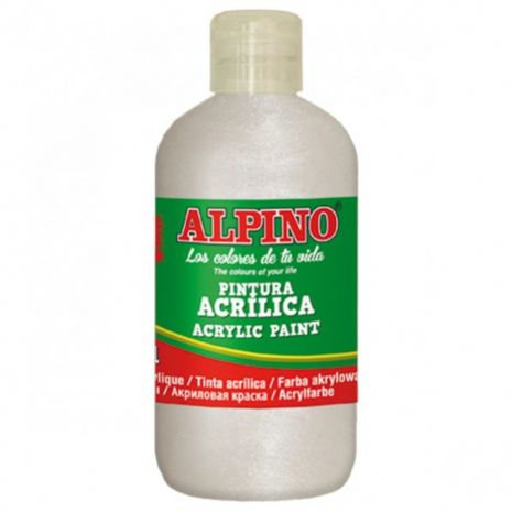 Vopsea acrilica, rezistenta la apa, 250ml, ALPINO
