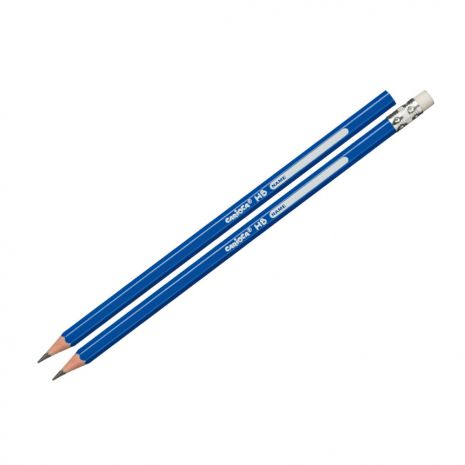 Creion HB, cu radiera, CARIOCA