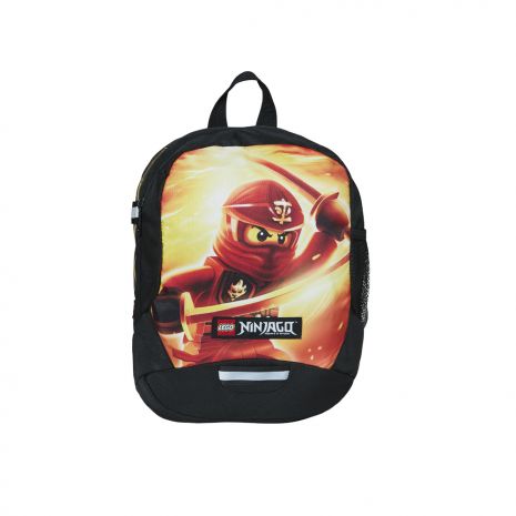 Rucsac gradinita LEGO V-Line - design rosu NinjaGo Kai