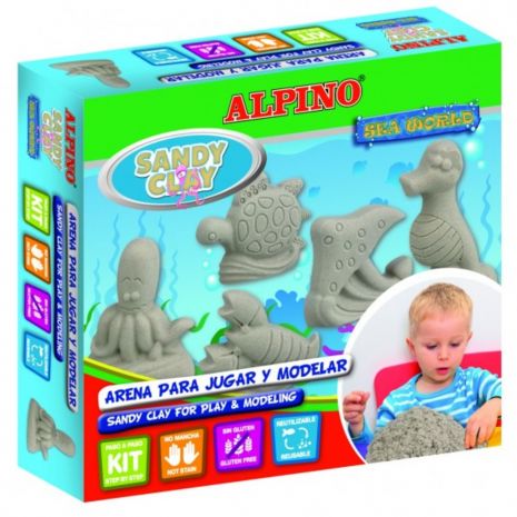 Alpino, nisip, modelaj, materiale de modelat, articole creative,