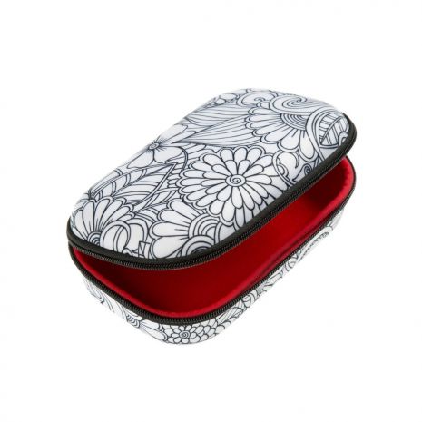 Penar cu fermoar, ZIP..IT Color In Storage box - Big Flowers - EAN 7290103195984