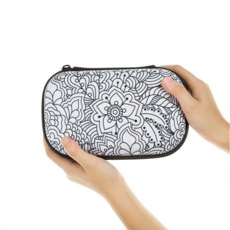 Penar cu fermoar, ZIP..IT Color In Storage box - Leaves - EAN 7290103195991