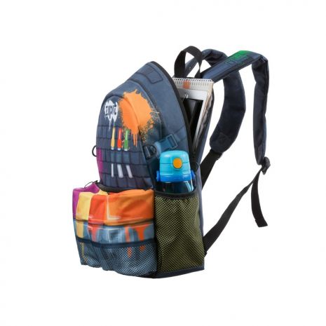 Rucsac ZIP..IT Adventure Graffiti, cu buzunare laterale - EAN 7290106148482