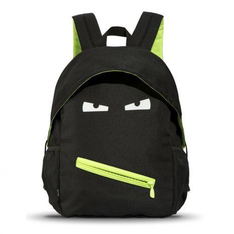 Rucsac ZIP..IT Grillz, cu buzunare laterale - negru/galben - EAN 7290106148734