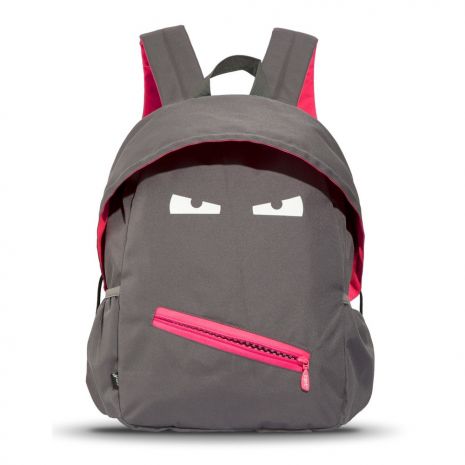 Rucsac ZIP..IT Grillz, cu buzunare laterale - gri inchis - EAN 7290106148741
