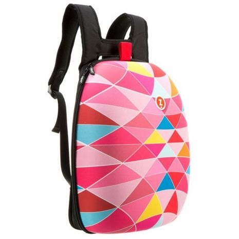 Rucsac ZIP..IT Shell - triunghiuri roz - EAN 7290106145917