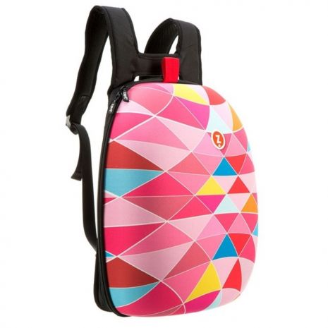 Rucsac ZIP..IT Shell - triunghiuri roz - EAN 7290106145917