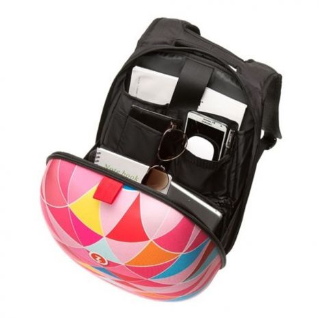 Rucsac ZIP..IT Shell - triunghiuri roz - EAN 7290106145917