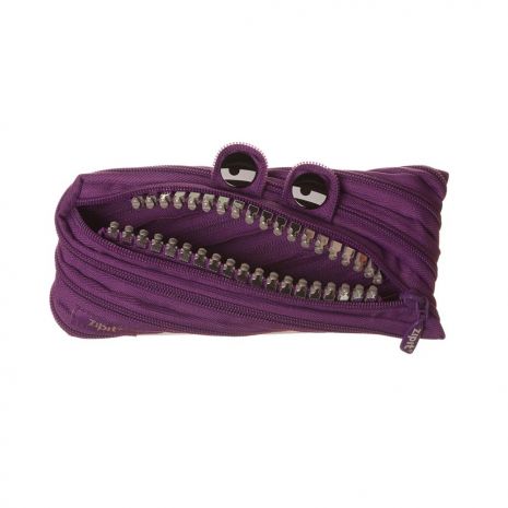 Clip-strip 8 buc. penare cu fermoar, ZIP..IT Grillz Monster - 3 culori asortate