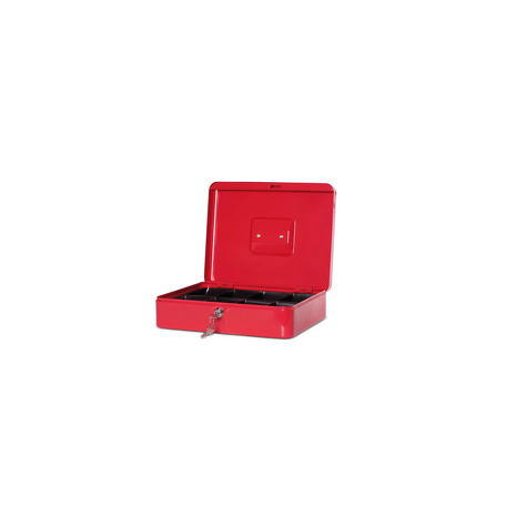 Caseta (cutie) metalica pentru bani, 300 x 250 x 87 mm, MAUL - neagra