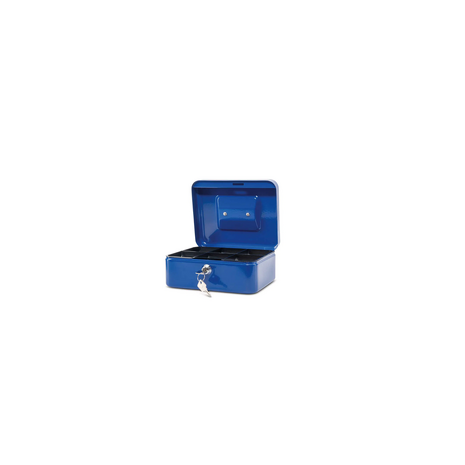 Caseta (cutie) metalica pentru bani, 200 x 170 x 90 mm, MAUL - neagra