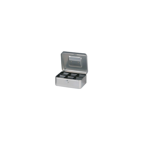 Caseta (cutie) metalica pentru bani, 200 x 170 x 90 mm, MAUL - neagra