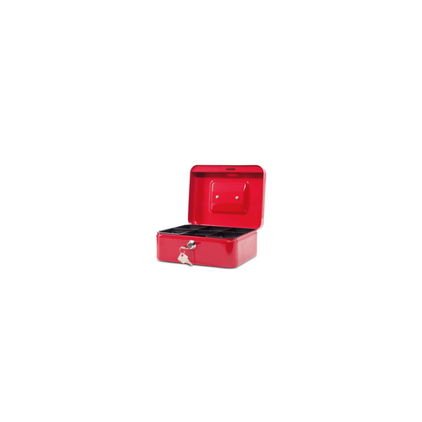Caseta (cutie) metalica pentru bani, 200 x 170 x 90 mm, MAUL - neagra