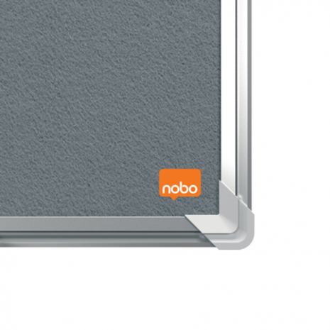 Panou NOBO Premium Plus, material textil, 90x60 cm, albastru