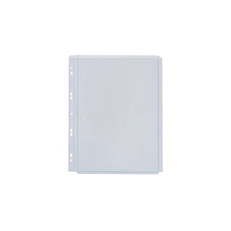 Folie protectie pentru documente A4, cu burduf 28mm, PP - 180 microni, 10 folii/set, Office Products