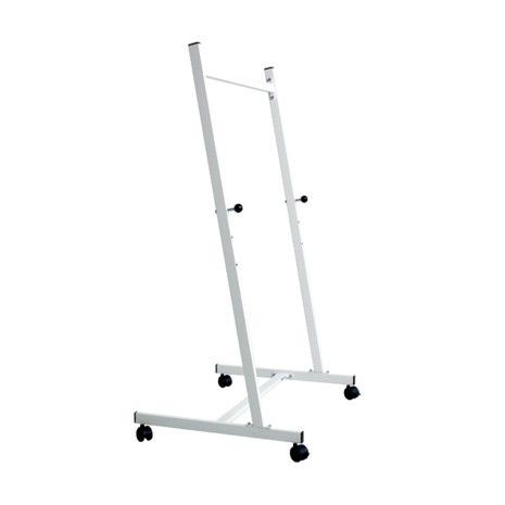 Stand metalic pentru table, 140cm lungime, 150cm inaltime, pe rotile, 3 pozitii fixe, SMIT