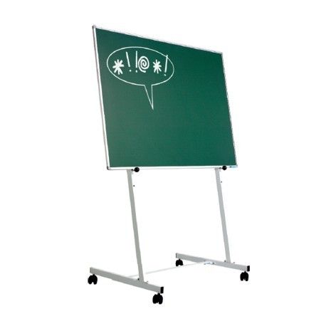 Stand metalic pentru table, 140cm lungime, 150cm inaltime, pe rotile, 3 pozitii fixe, SMIT