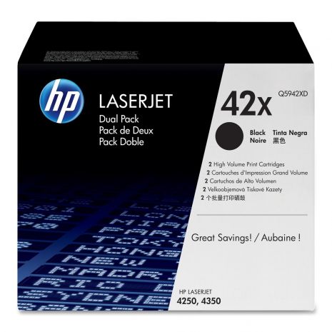 HP Toner Q5942XD x 2
