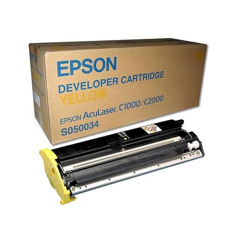 CARTUS TONER YELLOW C13S050034 6K EPSON ACULASER C2000