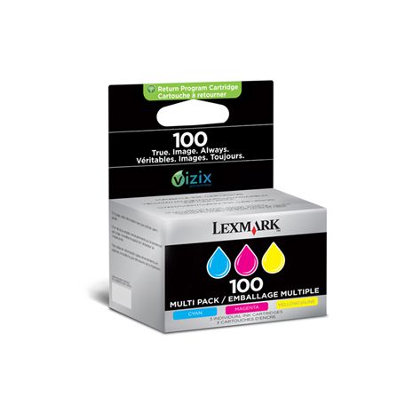 Lexmark Cartus cerneala 14N0849 Cartus 100 Return program x 3