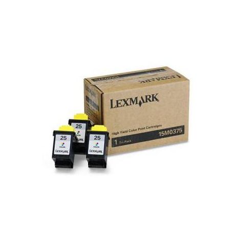 Lexmark Cartus cerneala 15M0375 Cartus #25 x 3