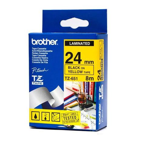 Brother Banda laminata TZ651 Cartus TZ 651