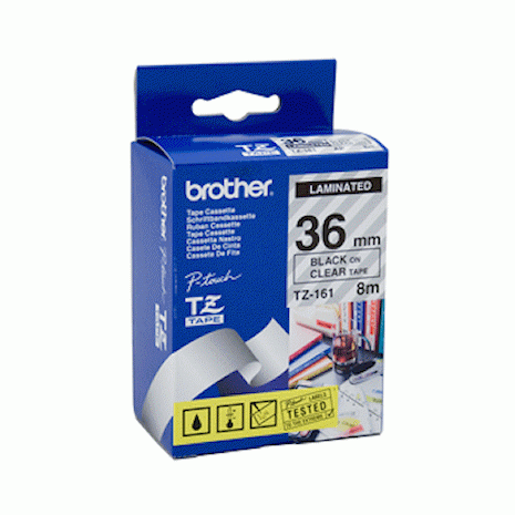 Brother Banda laminata TZ161 Cartus TZ 161