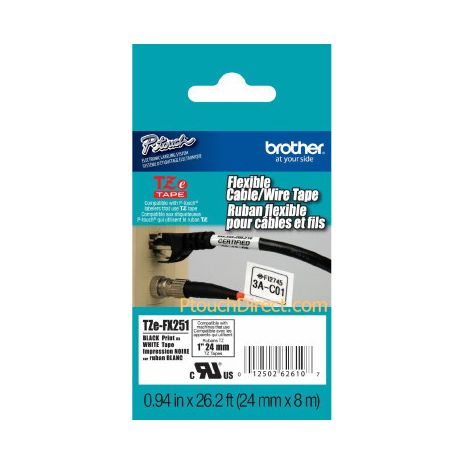 Brother Banda flexibila TZFX251 Cartus TZ FX251