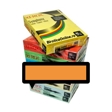 Hartie color, A4, 80 g/mp, 500 coli/top, XEROX Symphony