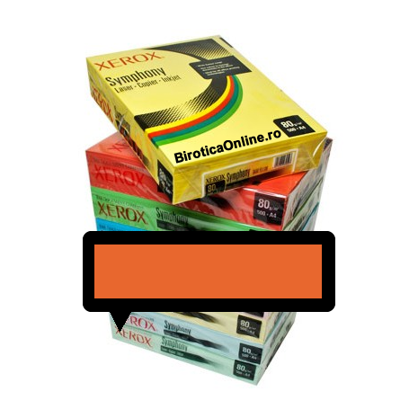 Hartie color, A4, 80 g/mp, 500 coli/top, XEROX Symphony