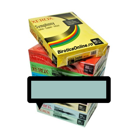 Hartie color, A4, 80 g/mp, 500 coli/top, XEROX Symphony