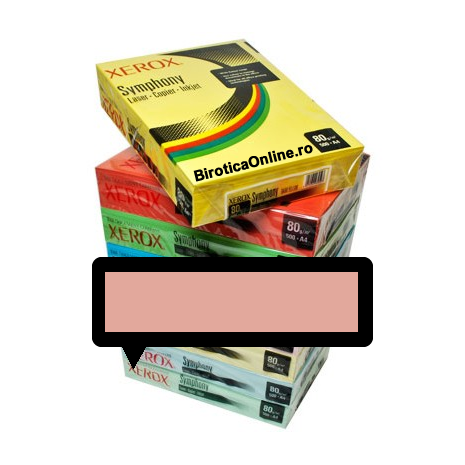 Hartie color, A4, 80 g/mp, 500 coli/top, XEROX Symphony