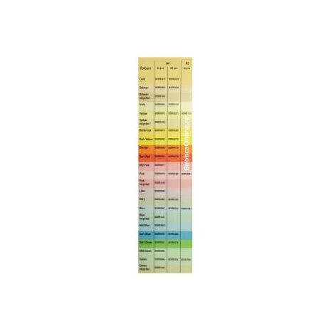 Hartie color A4, 80 g/mp, 5 x 50 coli/top, XEROX Symphony