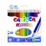 Creioane colorate, hexagonale, 24 culori/cutie, CARIOCA Acquarell