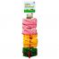 Clip-strip 8 buc. penare cu fermoar, ZIP..IT Animals - 3 culori asortate