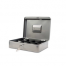 Caseta (cutie) metalica pentru bani, 300 x 250 x 87 mm, MAUL - neagra