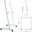 Stand metalic pentru table, 140cm lungime, 150cm inaltime, pe rotile, 3 pozitii fixe, SMIT