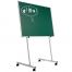 Stand metalic pentru table, 140cm lungime, 150cm inaltime, pe rotile, 3 pozitii fixe, SMIT