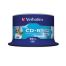 CD-R , 700MB, 52X, 50 buc/bulk, printabil, VERBATIM AZO Wide Printable - ID Branded