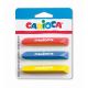 Radiere triunghiulare colorate, 3 buc/blister, CARIOCA